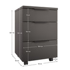 Dulap birou Adapo – schiță cu dimensiuni