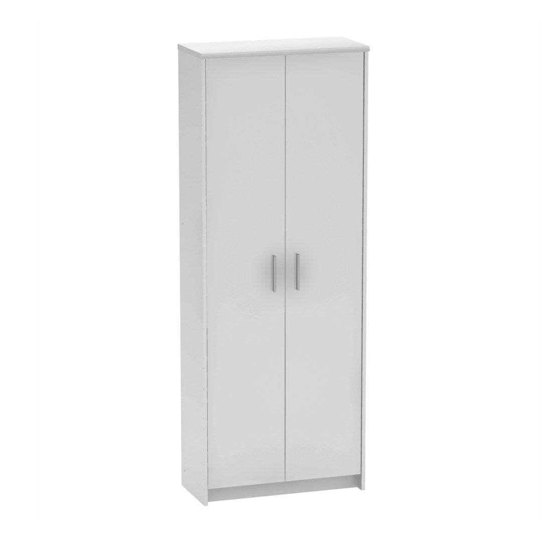 Dulap birou Johan, alb, vedere din față