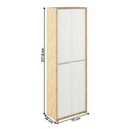 Dulap birou Rioma – schiță cu dimensiuni