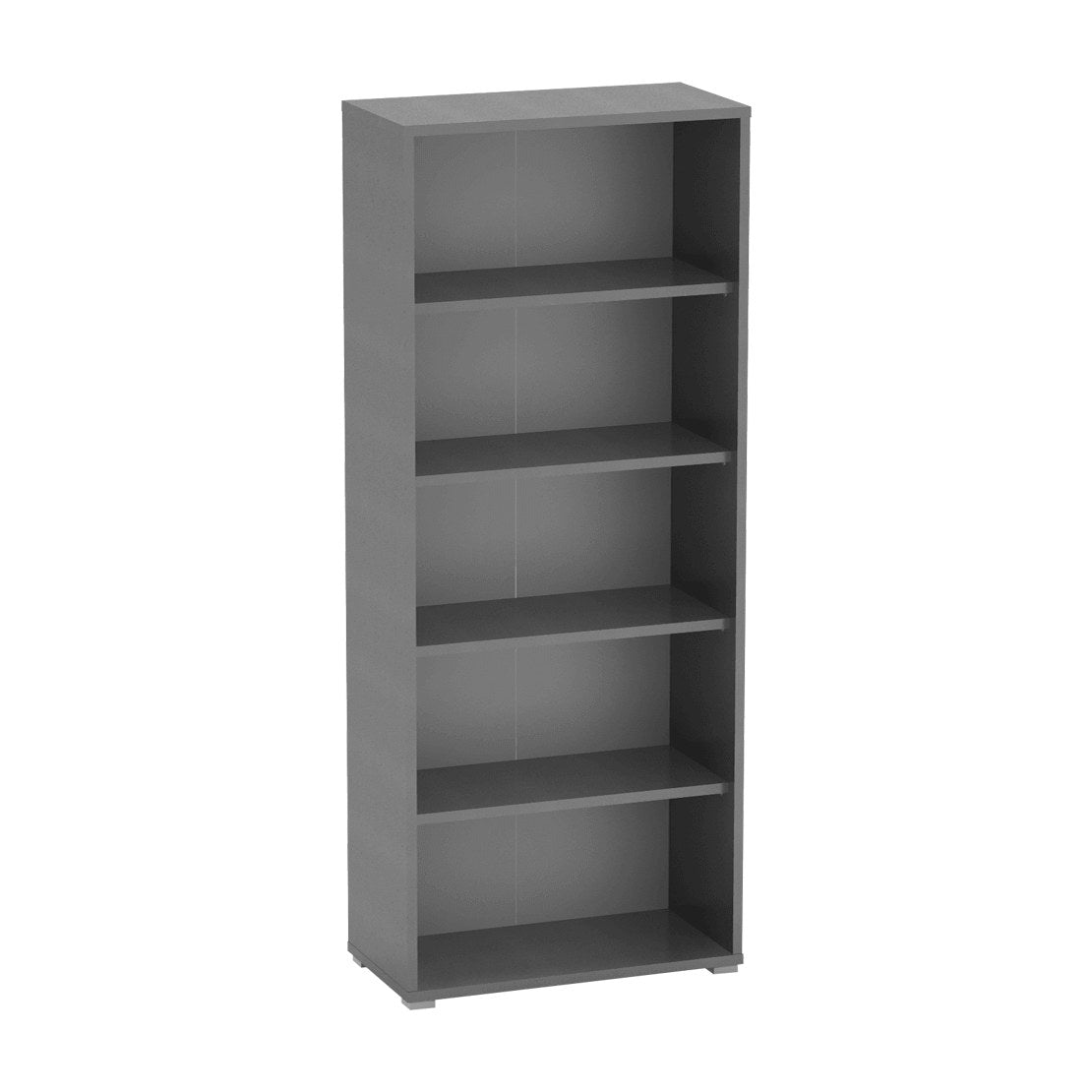 Dulap birou Rioma, gri, vedere din față