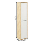 Dulap birou Rioma – schiță cu dimensiuni