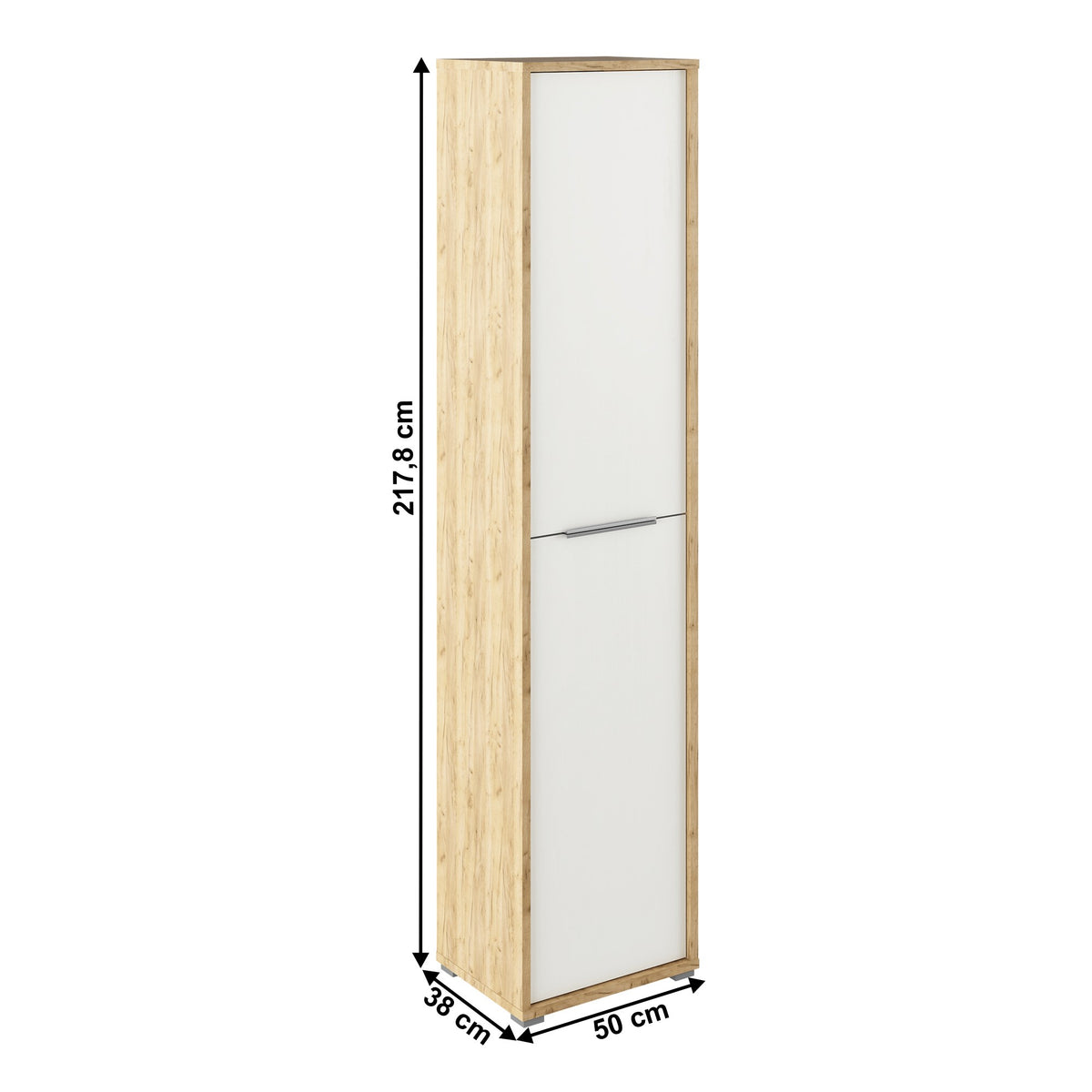 Dulap birou Rioma – schiță cu dimensiuni