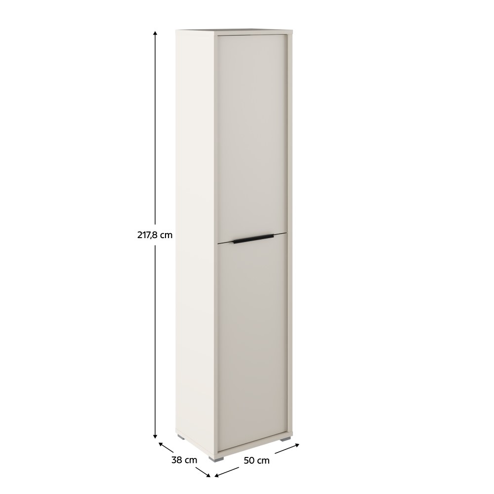 Dulap birou Rioma – schiță cu dimensiuni