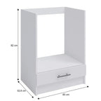 Dulap bucătărie 60KU – schiță cu dimensiuni, imaginea 2