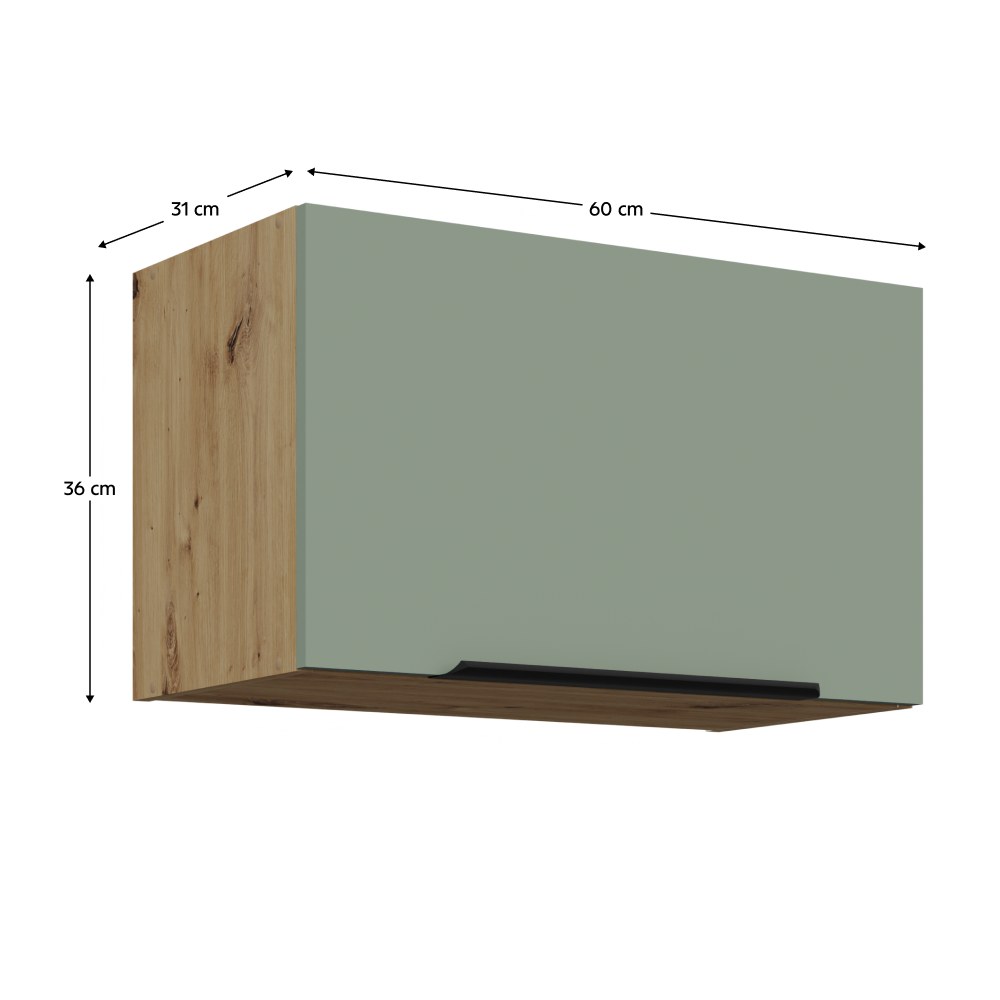 Dulap bucătărie Arsany – schiță cu dimensiuni
