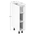 Dulap bucătărie Aurora – schiță cu dimensiuni