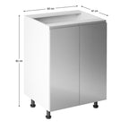 Dulap bucătărie Aurora – schiță cu dimensiuni