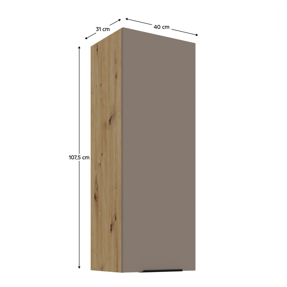 Dulap bucătărie Frisbo – schiță cu dimensiuni