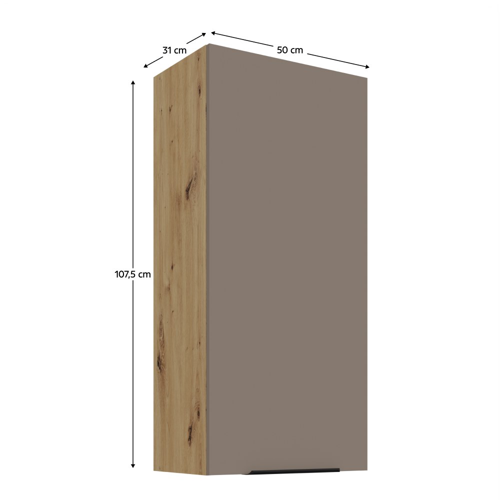 Dulap bucătărie Frisbo – schiță cu dimensiuni