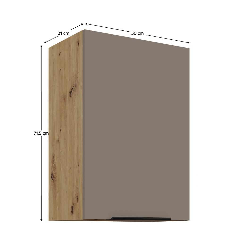 Dulap bucătărie Frisbo – schiță cu dimensiuni