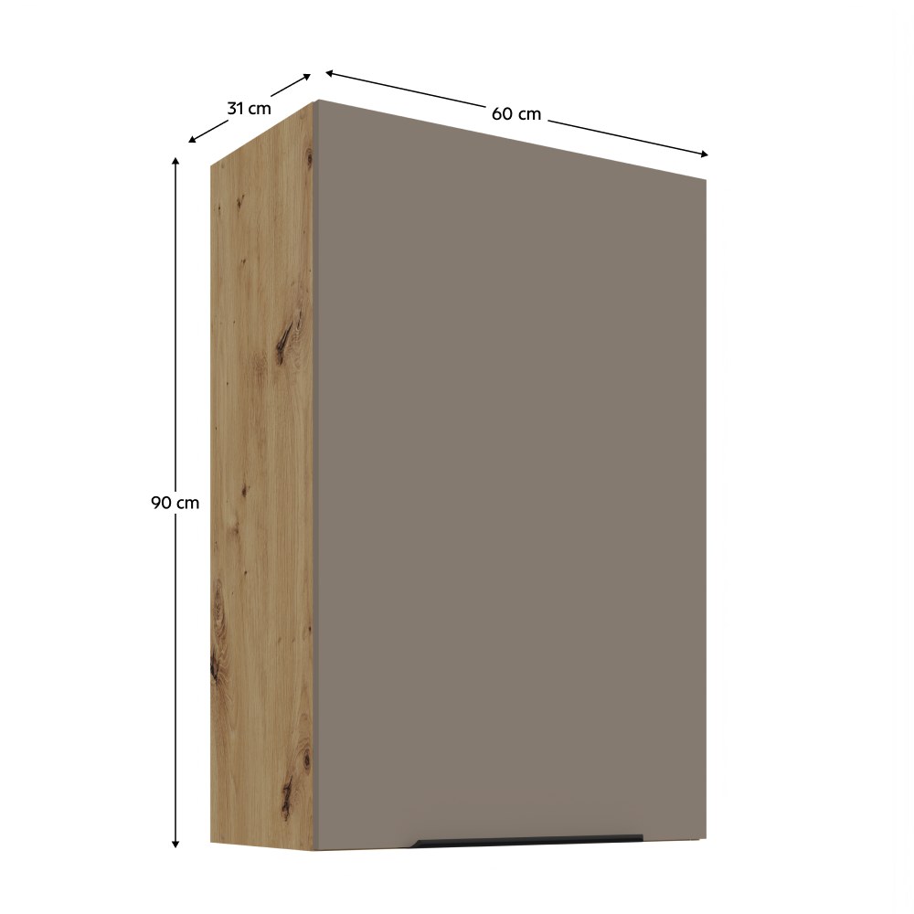 Dulap bucătărie Frisbo – schiță cu dimensiuni