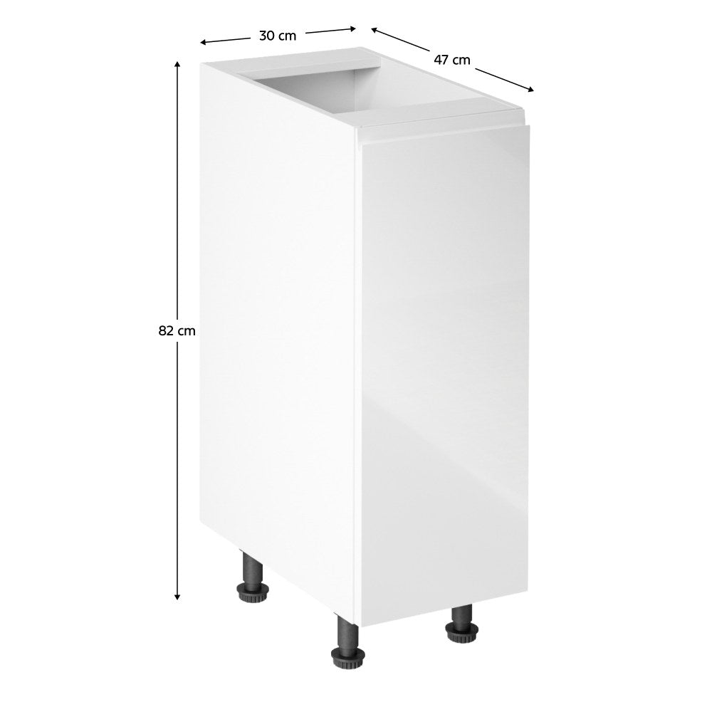Dulap bucătărie Aurora – schiță cu dimensiuni