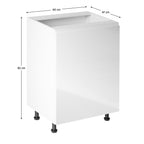 Dulap bucătărie Aurora – schiță cu dimensiuni