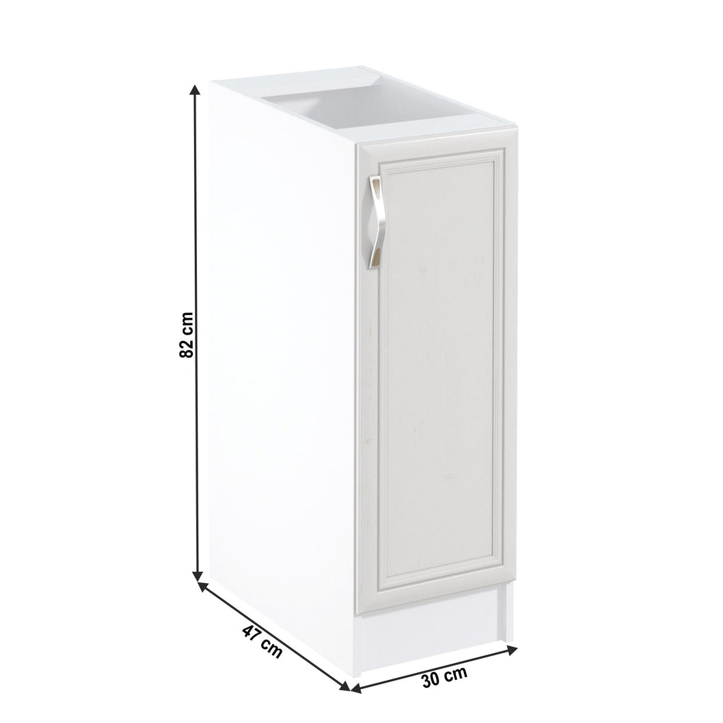 Dulap bucătărie Sicilia – schiță cu dimensiuni