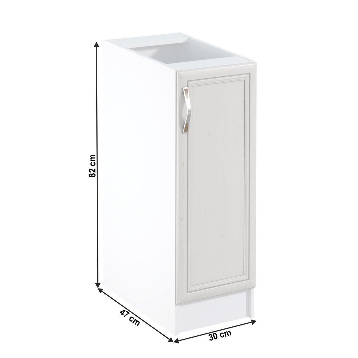 Dulap bucătărie Sicilia – schiță cu dimensiuni