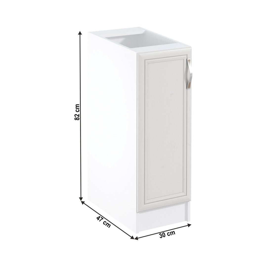 Dulap bucătărie Sicilia – schiță cu dimensiuni