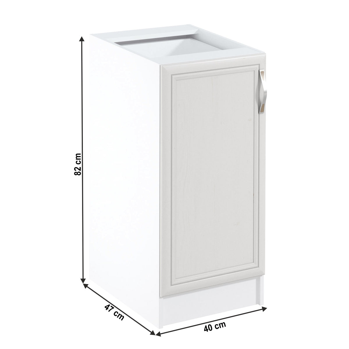 Dulap bucătărie Sicilia – schiță cu dimensiuni