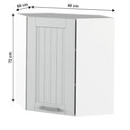 Dulap bucătărie Julia – schiță cu dimensiuni