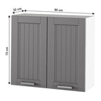 Dulap bucătărie Julia – schiță cu dimensiuni