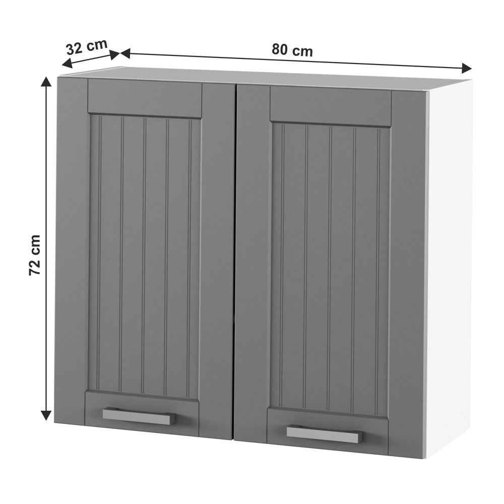 Dulap bucătărie Julia – schiță cu dimensiuni