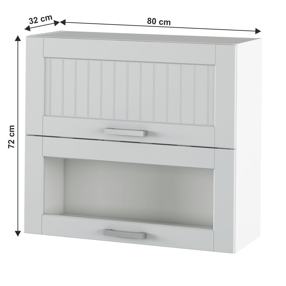 Dulap bucătărie Julia – schiță cu dimensiuni