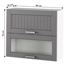 Dulap bucătărie Julia – schiță cu dimensiuni