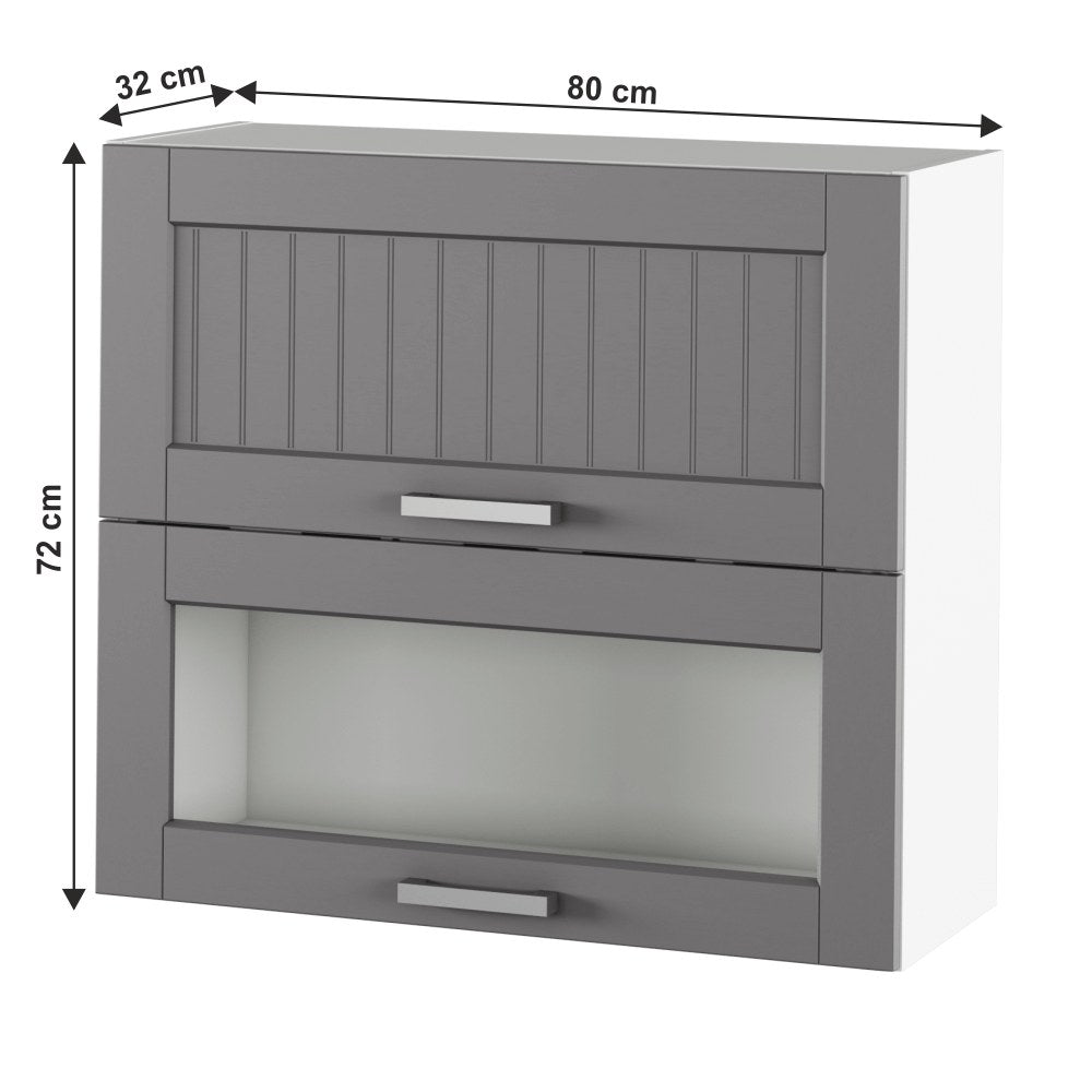 Dulap bucătărie Julia – schiță cu dimensiuni