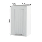 Dulap bucătărie Julia – schiță cu dimensiuni