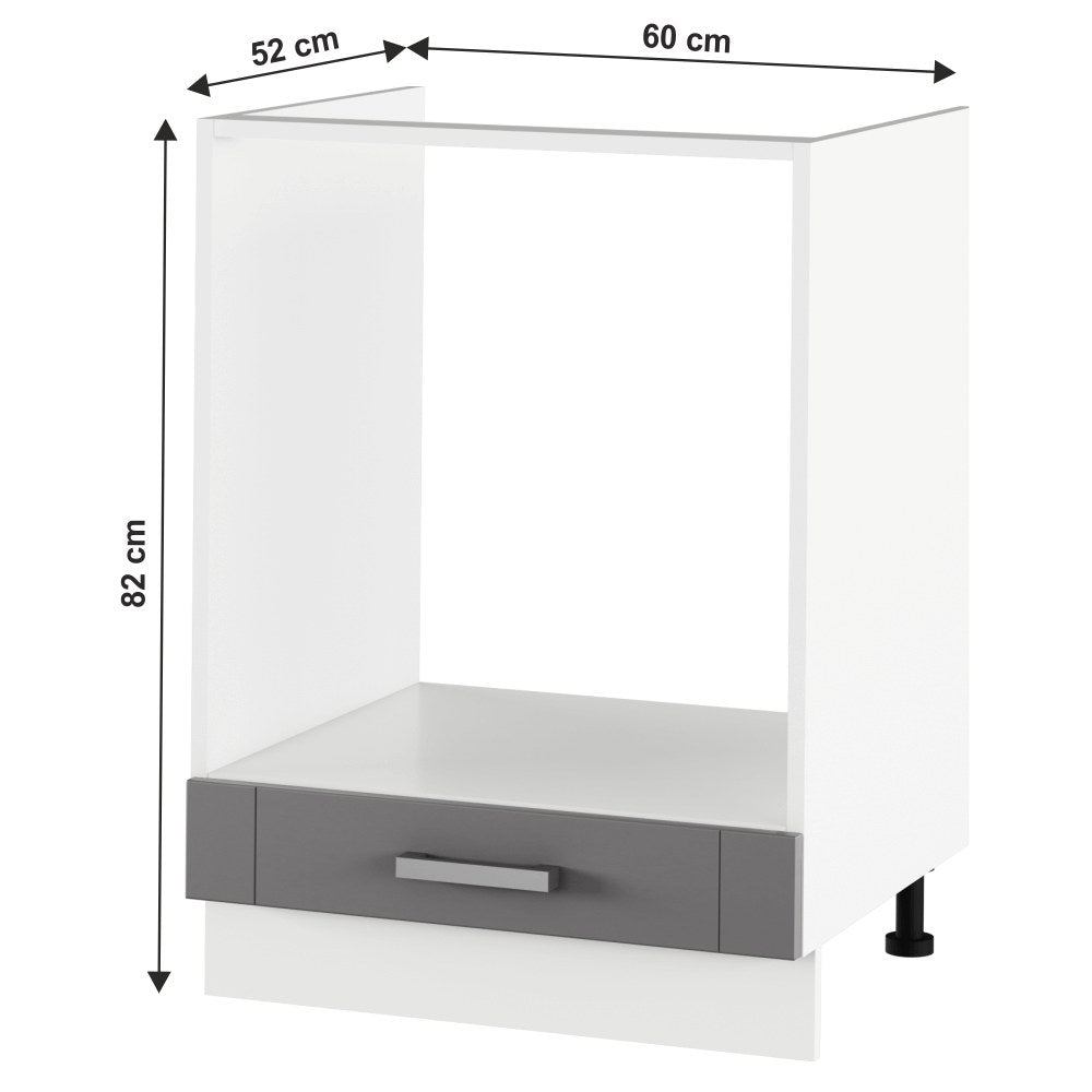 Dulap bucătărie Julia – schiță cu dimensiuni