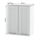 Dulap bucătărie Julia – schiță cu dimensiuni