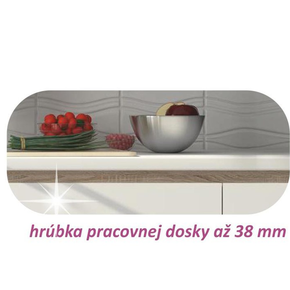Dulap bucătărie Line – schiță cu dimensiuni, imaginea 2