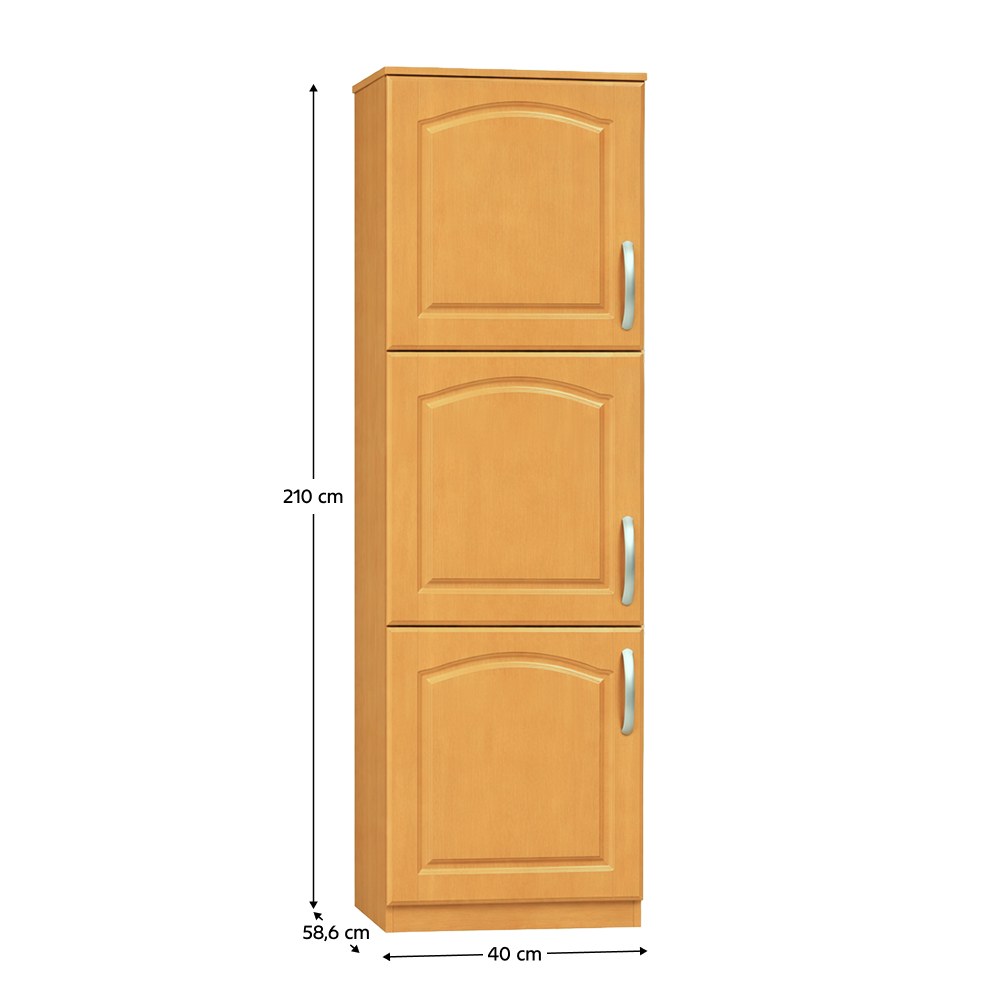 Dulap bucătărie Lora – schiță cu dimensiuni