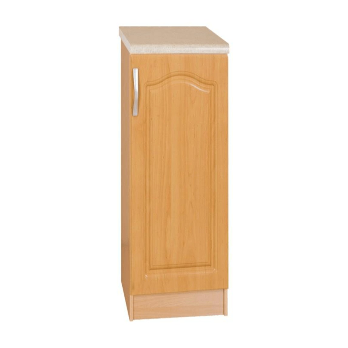 Dulap bucătărie Mdf Klasik, maro, vedere din față