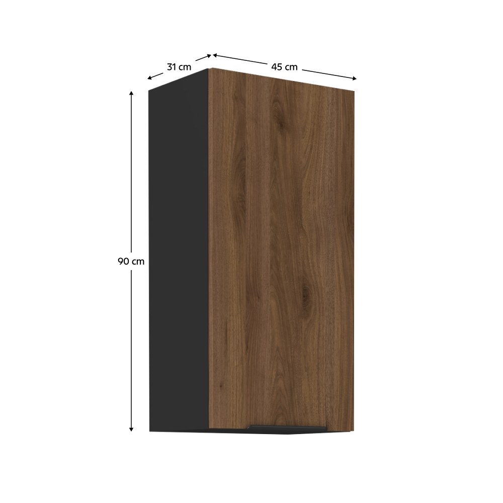 Dulap bucătărie Menzo – schiță cu dimensiuni
