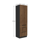 Dulap bucătărie Menzo – schiță cu dimensiuni