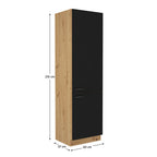 Dulap bucătărie Monro – schiță cu dimensiuni