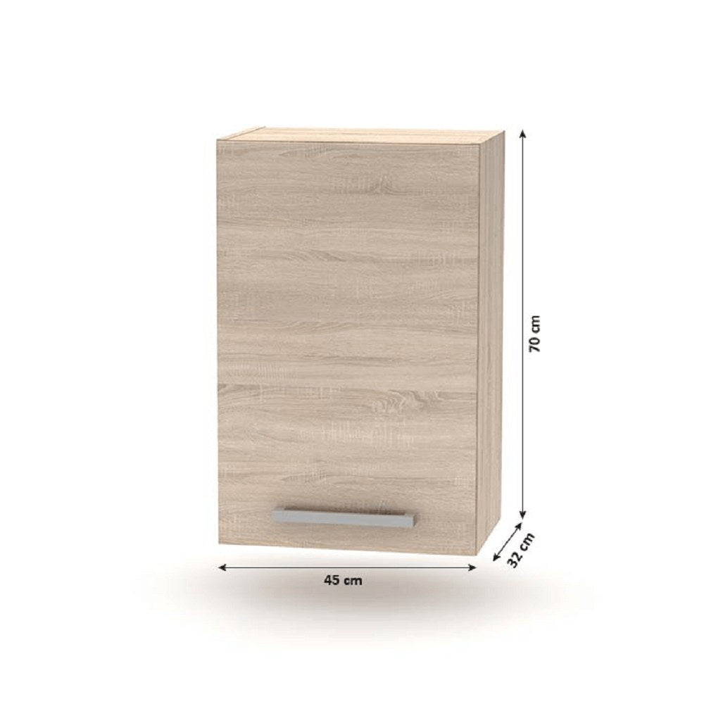 Dulap bucătărie Nova – schiță cu dimensiuni