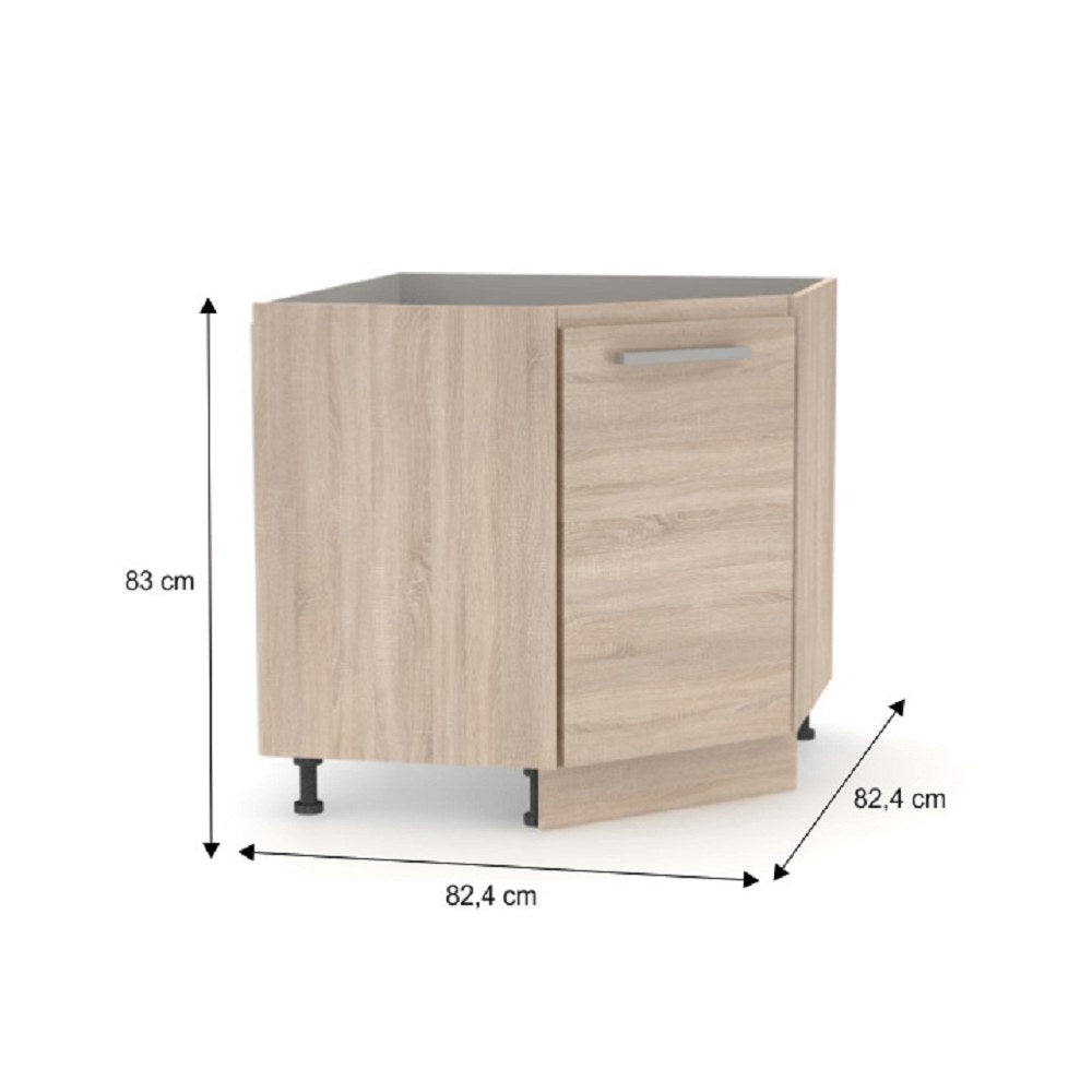 Dulap bucătărie Nova – schiță cu dimensiuni