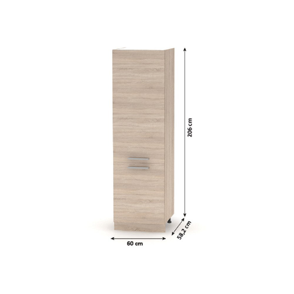 Dulap bucătărie Nova – schiță cu dimensiuni