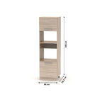 Dulap bucătărie Nova – schiță cu dimensiuni