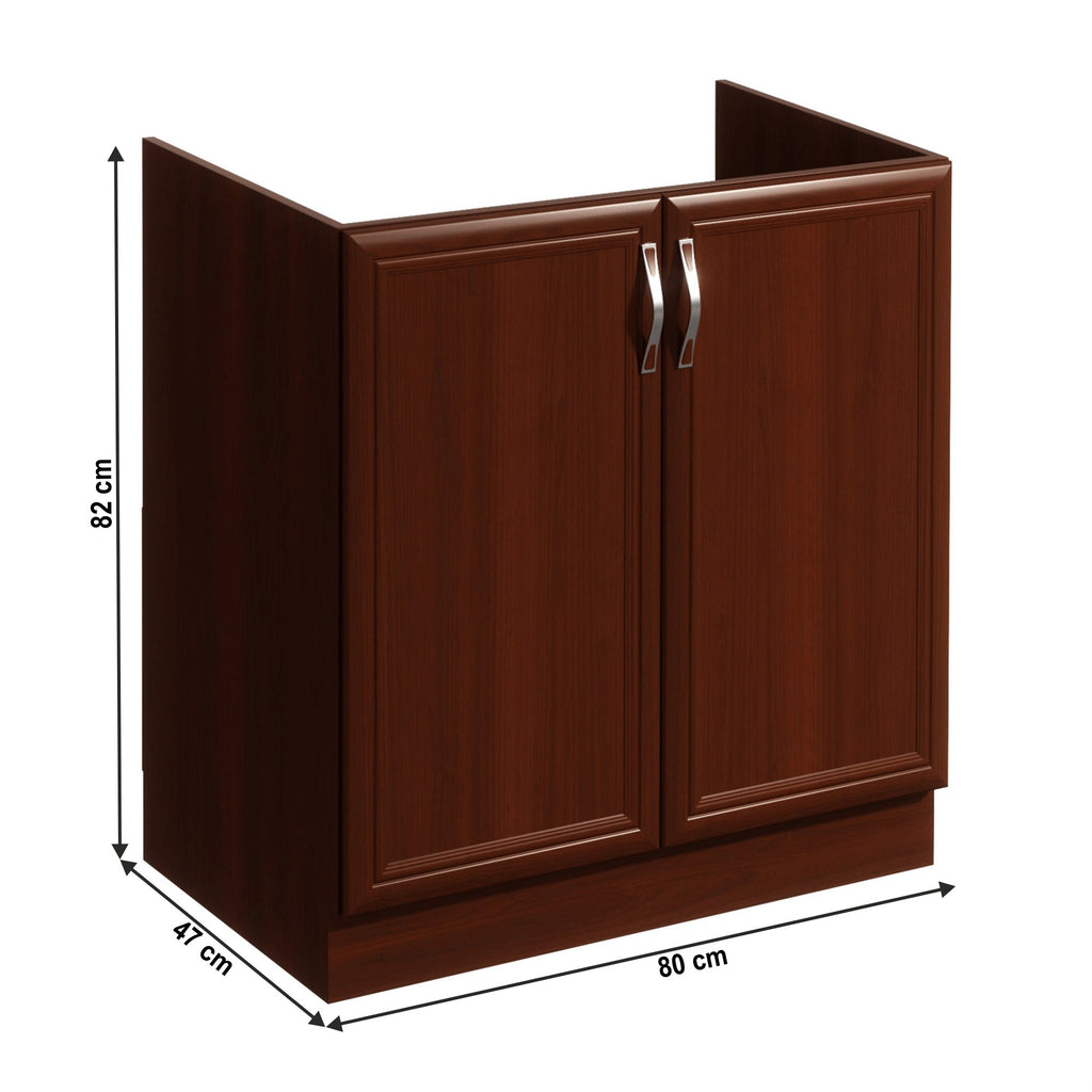 Dulap bucătărie Sicilia – schiță cu dimensiuni
