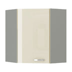 Dulap bucătărie Prado, bej, vedere din față
