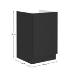 Dulap bucătărie Siber – schiță cu dimensiuni