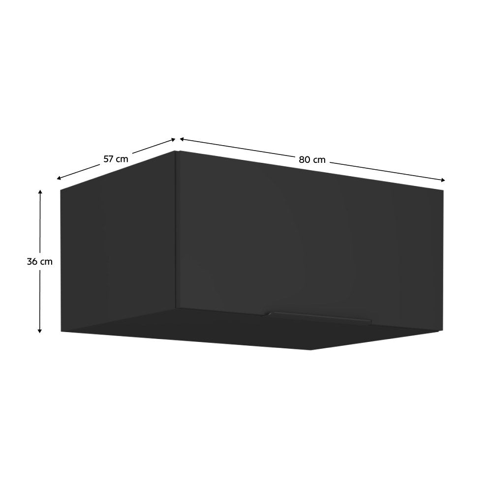 Dulap bucătărie Siber – schiță cu dimensiuni