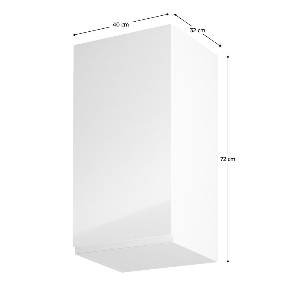 Dulap bucătărie Aurora – schiță cu dimensiuni