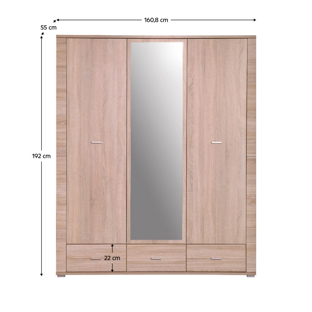 Dulap Grand – schiță cu dimensiuni