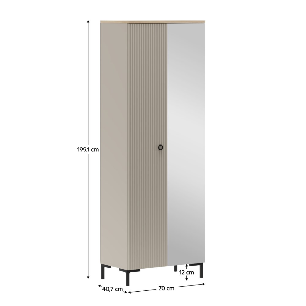 Dulap Domca – schiță cu dimensiuni