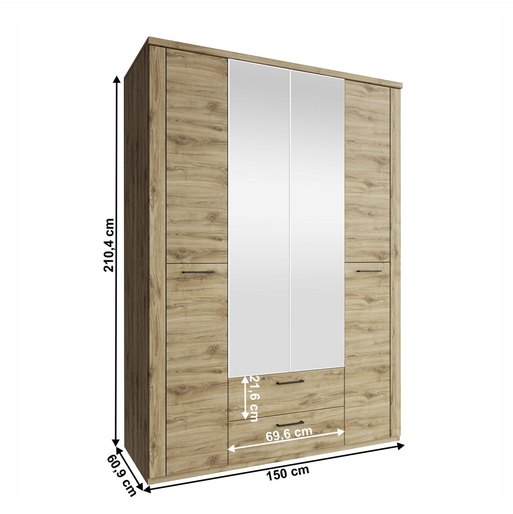 Dulap Dorsi – schiță cu dimensiuni