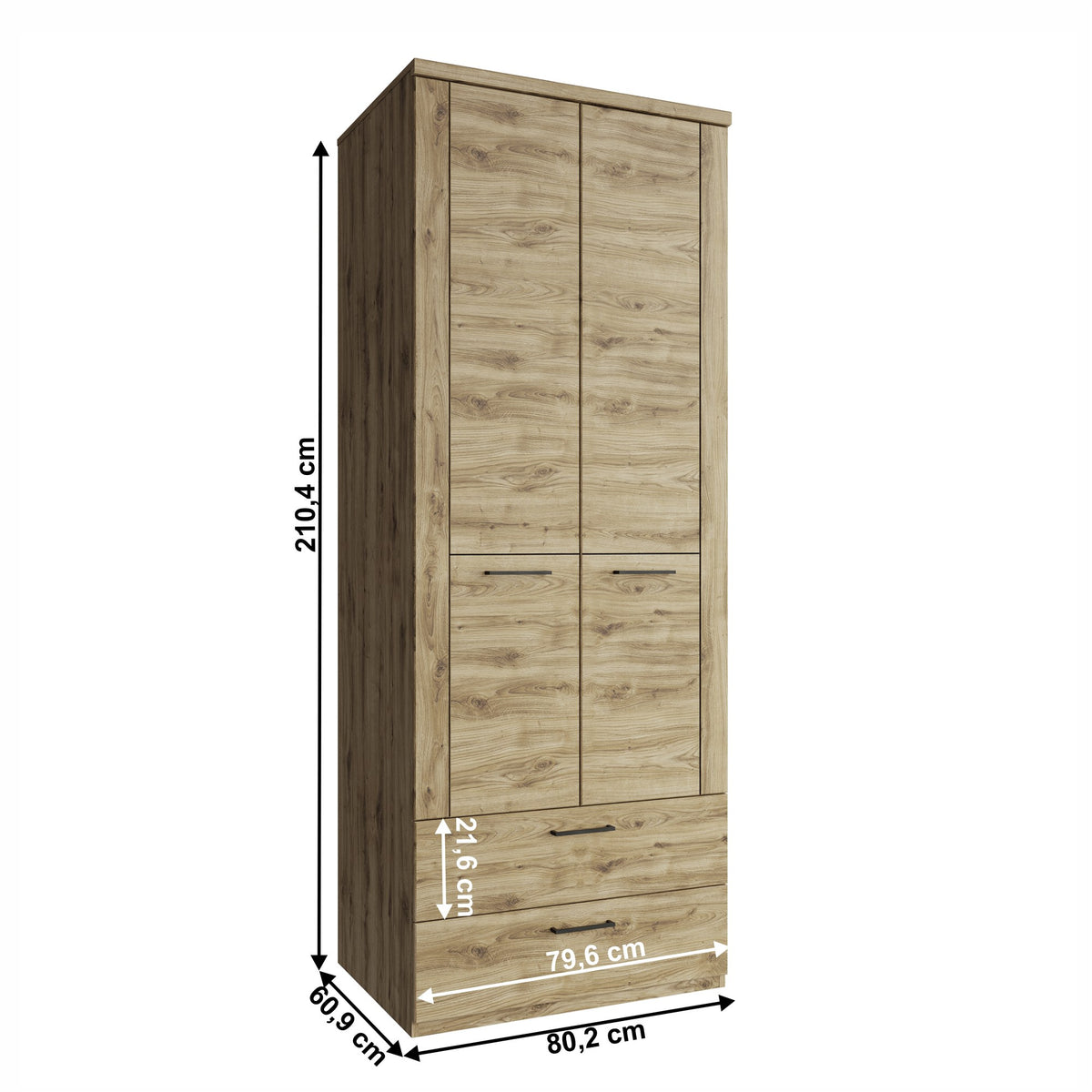 Dulap Dorsi – schiță cu dimensiuni