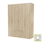 Dulap Gwen, maro, vedere din față